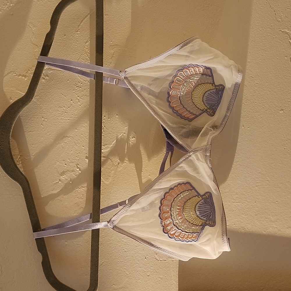 Seashell mermaid bralette